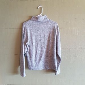 Grey Uniqlo mock neck sweater S